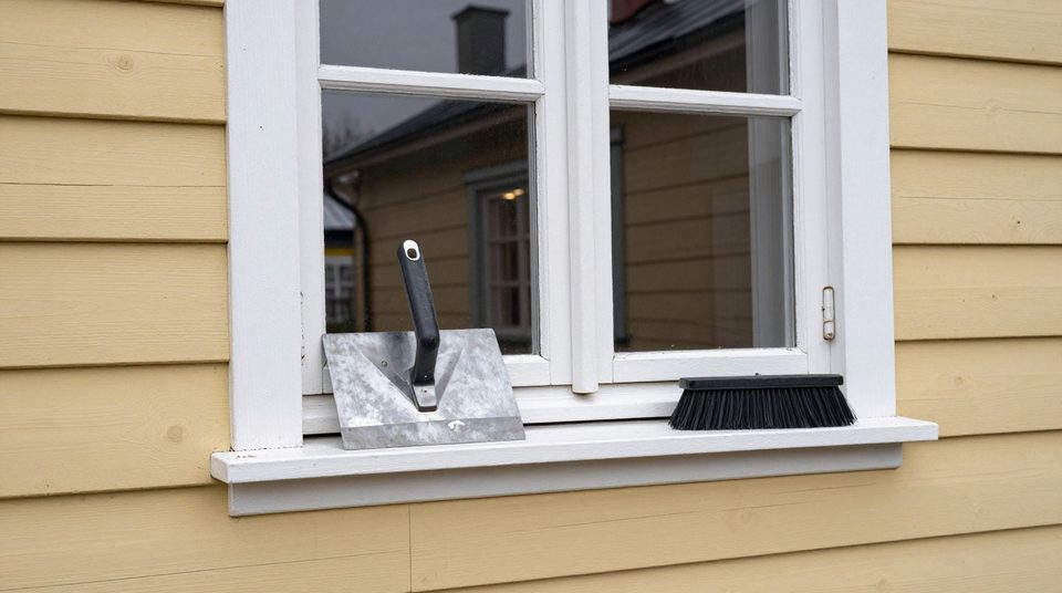 Fasadmålning-projekt i Bromma